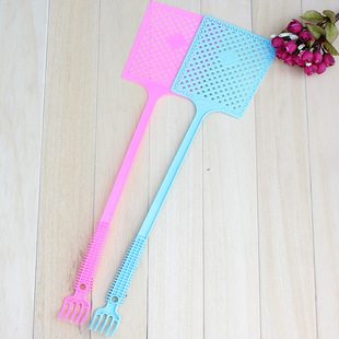 315 Mosquito Swatter, Plastic Printed Fly Swatter with Blessing Characters, Mosquito Swatter with Itchiness, Household Supplies, Summer Department Store