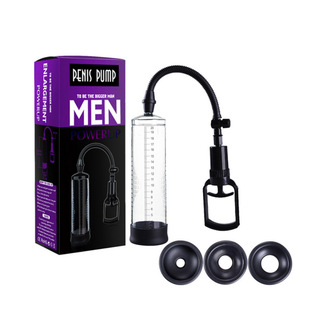 Tie Rod Erection Trainer Vacuum Negative Pressure Penis Stretching Enlarger Sexy Men's Products Cross-Border Popular Airplane Cup