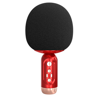 Lebo K2 Новый беспроводной Bluetooth-микрофон с большой головкой TWS дуэт детский хост мобильный телефон K песня сокровище микрофон OEM