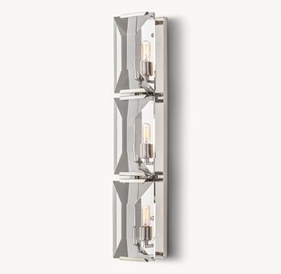 American Original Wall Lamp Foreign Trade K9 Crystal Wall Lamp Simple Retro Post-modern Living Room Bedroom Bedside Crystal Wall Lamp