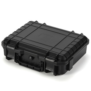 Huantai Dingfeng PP plastic protective toolbox hardware instrument storage portable sealed waterproof shockproof box black