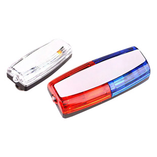 Shoulder light led strobe light duty night warning light flash light manufacturers in stock red and blue flash multi-function wholesale