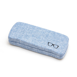 Cross-border wholesale folding reading glasses companion box portable glasses storage bag can be attached to the mobile phone holder glasses box
