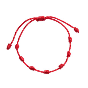 Amazon Lazada Handpiece Simple and Generous Handmade Woven Adjustable Couple Friendship Red Rope Bracelet