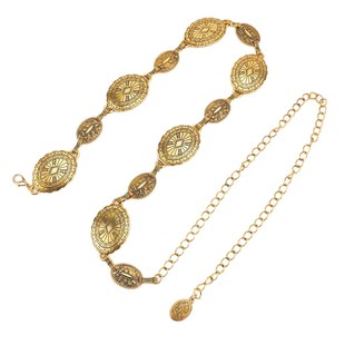 Belt Women's 2024 New Niche Design Sense Decorative Waist Chain All-match Retro Dress Jeans Belt