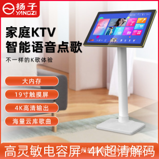 Yangzi Singer Home KTV Touch All-In-One Караоке Музыкальное устройство Bluetooth Голосовой беспроводной аудио костюм