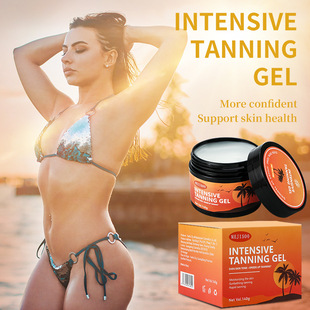 Cross-border English version of Tanning gel tanning gel beach outdoor wheat tan tanning cream