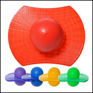Tactile massage ball sensory system equipment skateboard vestibular balance rehabilitation training toys kindergarten children's foam floor mat