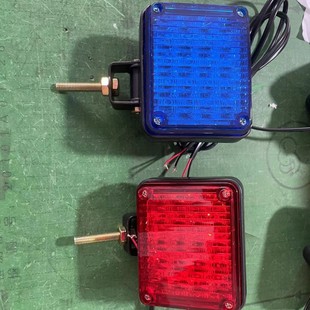Yellow Three-wheel Sanitation Car Tail Light Motorcycle Light Battery Car Headlight Light Block Front LED Flashing Flash Light Signal