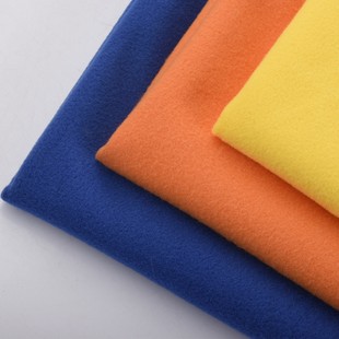 Spot Gold Velvet 240g Polyester Warp Knitted Single-Sided Velvet Plain Cloth School Uniform Fabric Sportswear Drawstring Flap Pocket Pants Fabric