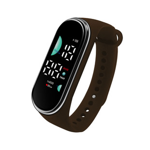 Factory Direct Sales New in Stock m 9LED electronic watch fashion male and female students leisure sports waterproof touch