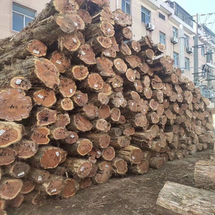 Imported wood red heart cypress log Port cypress wood furniture living room decoration Guangxing Wood Industry