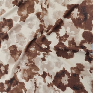 2024 New Impermeable Printed Fabric Dress Shirt Clothing Smudged Ink Oil Painting Style Printed Fabric Wholesale