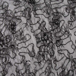 in stock 70g nylon embroidery sequins lace fabric women's dress base fir underwear wedding dress lace fabric