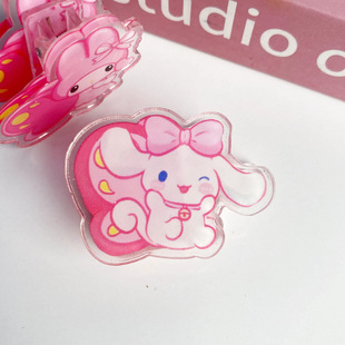 Culomi acrylic clip hand account small clip cute dovetail clip ticket clip book clip high school students must have small things