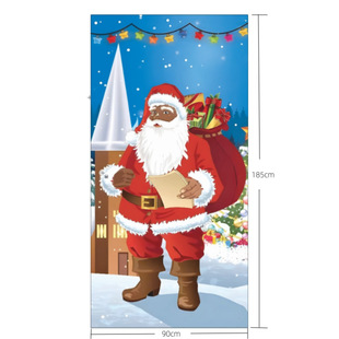 2024 Amazon Cross-border Hot New Holiday Banner Polyester Printing Flag Christmas Garden Atmosphere Decoration