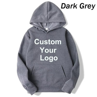 New Men's and Women's Trendy Brand Turtleneck Hoodie with LOGO Pattern Sweatshirt Gothic Casual Jacket Top