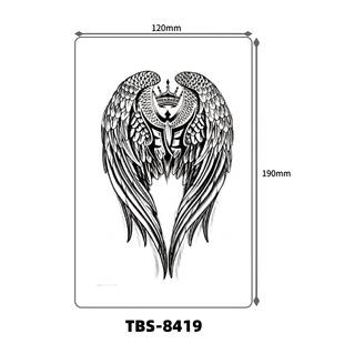 New Arm Tattoo Black and White Tattoo Animal Totem Sticker Factory in stock Wholesale Cross Border TATTOO Waterproof