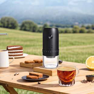 Cross-border Rechargeable Electric Coffee Bean Grinder External Profile Household Hand Rechargeable Electric Coffee Bean Grinder
