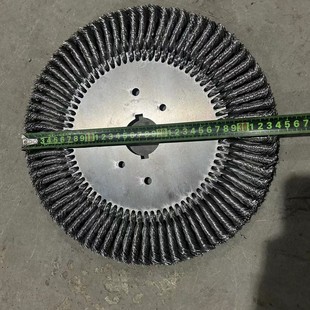 Source Manufacturer Wire Wheel Wire Brush Twisted Wire Wheel Wire Wheel Railway Brush Polishing Rust Removal Pipe Brush Industrial