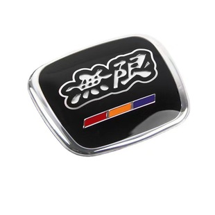Логотип рулевого колеса Honda без ограничений подходит для Honda Civic Accord CRV модифицированный логотип рулевого колеса Honda красный логотип