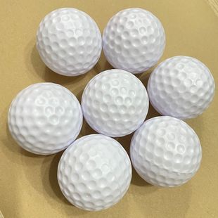 Cross-border golf indoor and outdoor practice ball PE ball golf blow hollow ball pet toy ball 41mm wholesale