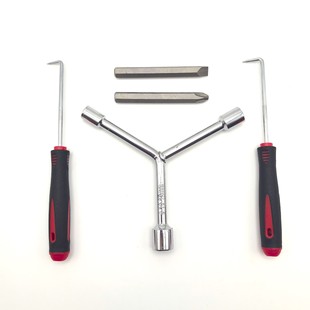 Washing machine cleaning special tool for pulsator chassis removal tool inner barrel cleaning screwdriver sleeve suit