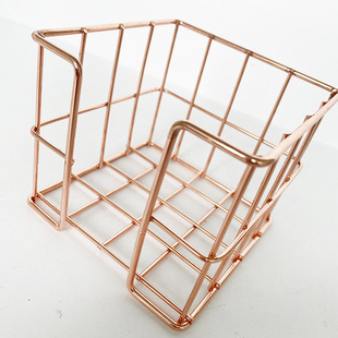 Golden Pen Storage Box Study Office File Basket Desktop Sundries Storage Ornaments Business Card Storage