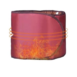 Hot compress fat belt lazy hot compress waist fat machine far infrared electric massager sweat heating belt