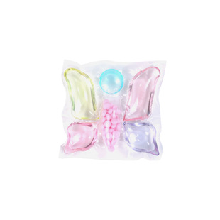 Manufacturer's Six-Cavity Laundry Beads, Long-Lasting Fragrance, Sterilization and Mite Removal, Concentrated Laundry Tablets, Enzyme-Type Laundry Beads, Fragrance Beads