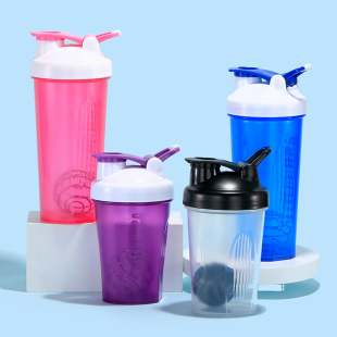 Shake Cup 600ml Plastic Portable Shake Cup Protein Powder Milkshake Mixing Cup Summer