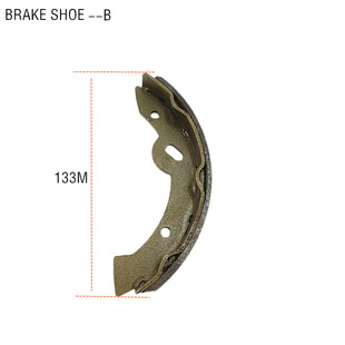 Four-wheel electric golf cart brake pads brake cylinder brake drum 160 mechanical hydraulic brake accessories