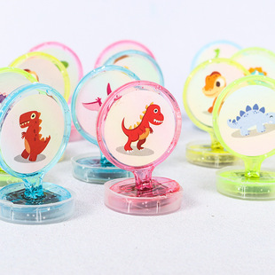Dinosaur Seal Cartoon Cute Animal Teacher Award Small Stamp Kindergarten Small Gift Award Seal Puzzle