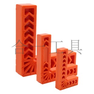 3-inch 4-inch 6-inch 8-inch 90-degree right angle locator plastic angle ruler scribing woodworking tool L-type