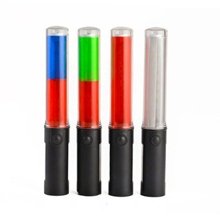 260 traffic baton Red and Green 2-section fluorescent stick flashing stick signal light indicator stick factory direct first-hand supply
