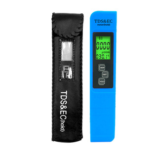 Tiktok hot-selling multifunctional water quality test pen backlight three-in-one tds Pen ec electric guide pen water quality test pen