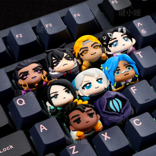 Varolante theme personalized keycap cute diyPBT original highly cute rounded keycap fit