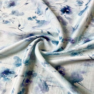 2025 new Tencel acetate linen national style fabric new Chinese cheongsam women's dress fabric wholesale