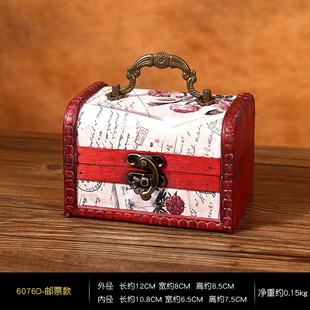 Factory European retro old small box storage storage box jewelry jewelry box jewelry packaging gift box wholesale