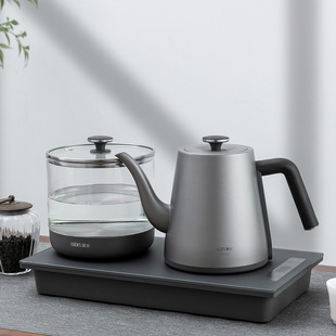 [bottom water] morning titanium pure titanium kettle automatic constant temperature integrated embedded special electric tea stove