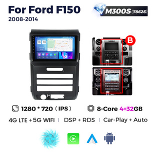 Для Ford F150 2008-2014 Ford Raptor автомобильное центральное управление GPS-навигация Беспроводной CarPlay