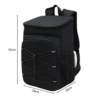 Cross-border new insulation bag large capacity outdoor picnic backpack Oxford cloth ice bag shoulder insulation bag in stock wholesale