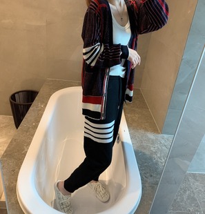 1315tb wool leggings four bars solid color sports casual pants 2022 autumn and winter new pants toe
