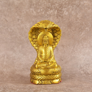 Hongda brass Buddha statue snake Buddha Buddha Buddha Buddha Buddha Buddha Buddha Buddha bronze Buddha Buddha Buddha Buddha ornaments