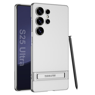 New Applicable Samsung S25Ultra Phone Case Frosted Triumph Ultra-thin Bracket Drop-resistant Creative s25u Phone Case
