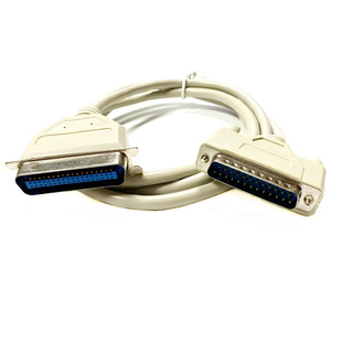 DB25 pin to CN36 pin conversion line 25 core parallel port printer line DB25 pin to 1284 extension line 3 m