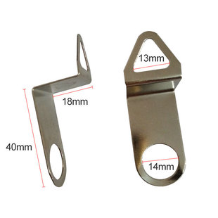 Metal clock hook Wall photo frame hardware hook accessories household metal shelf hanging painting hook