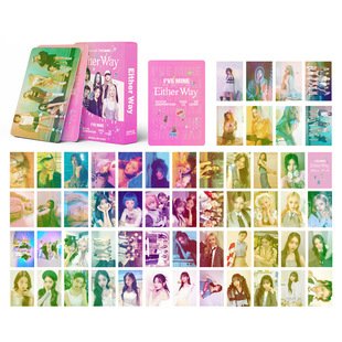 Ссылка на интеграцию KPOP G-IDLE поддержка кумира альбома IVE Фотокарта Комбинация ZB1 55 небольших пленок