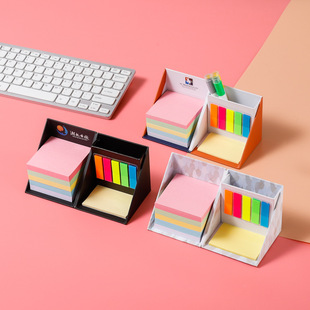 National Tide Edition ins Пейзажная живопись маслом Мультфильм Симпатичные заметки Post-It Справочник Post-It Notes Липкие наклейки N Наклейки для офиса