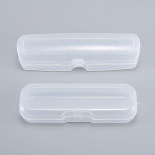 Factory wholesale new old flower plastic transparent glasses case transparent optical frame portable storage glasses hard box set mirror